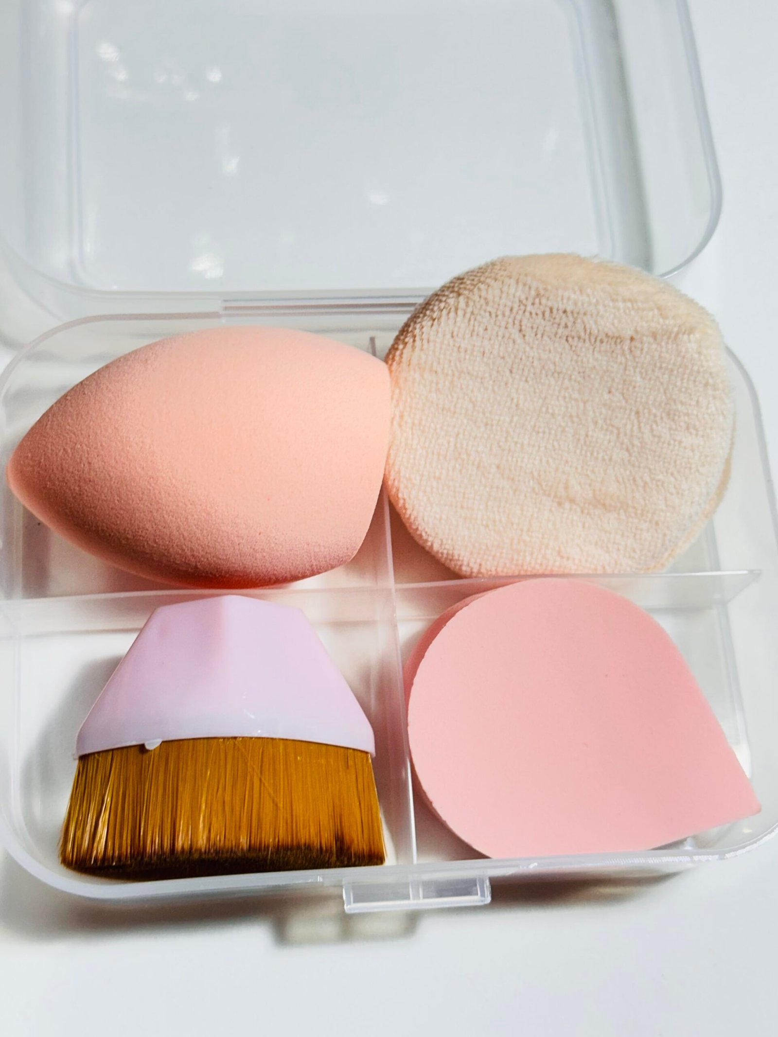 Kit de 4 Esponjas e 1 pincel pra base - Imagem 5