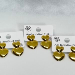 Brinco de aço inox 4