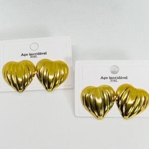 Brinco de aço inox 19