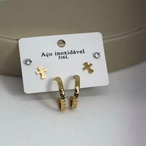 Kit brincos 32