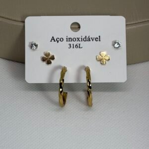 Kit brincos 25
